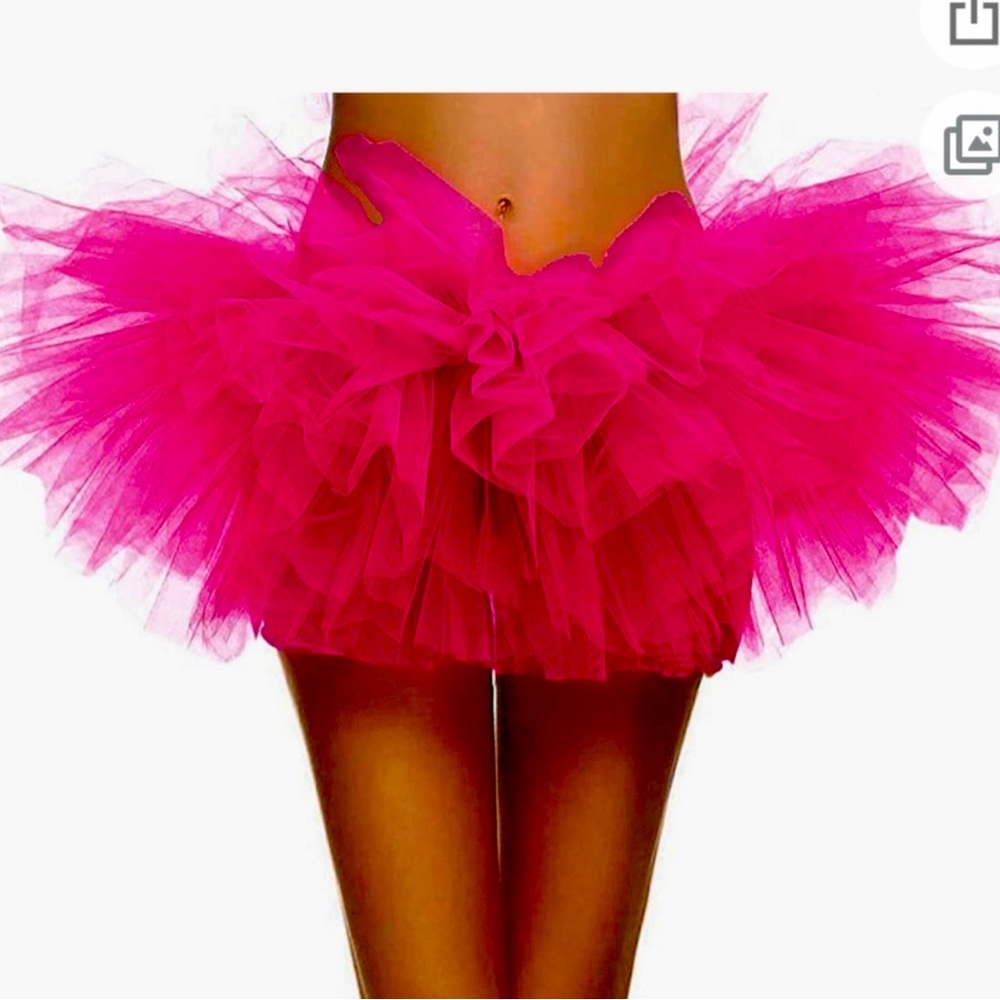 1 hot pink tutu
